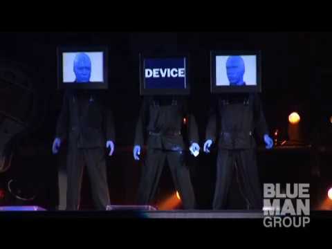 Blue Man Group Full Show Highlight - TV Heads Earth to Humanity